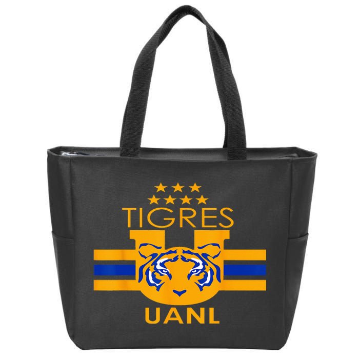 Tigres Uanl Club Supporter Fan Mexico Mexican Zip Tote Bag