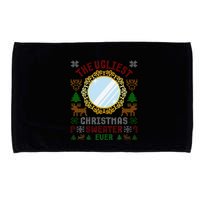 The Ugliest Christmas Sweater Ever With An Image Of A Mirror Microfiber Hand Towel