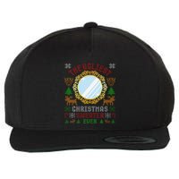 The Ugliest Christmas Sweater Ever With An Image Of A Mirror Wool Snapback Cap