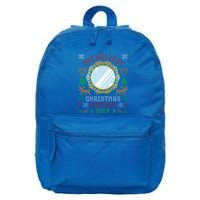The Ugliest Christmas Sweater Ever With An Image Of A Mirror 16 in Basic Backpack
