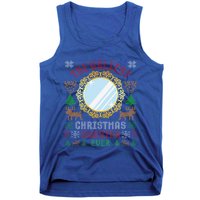 The Ugliest Christmas Sweater Ever With An Image Of A Mirror Tank Top
