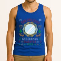 The Ugliest Christmas Sweater Ever With An Image Of A Mirror Tank Top