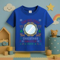 The Ugliest Christmas Sweater Ever With An Image Of A Mirror Toddler T-Shirt