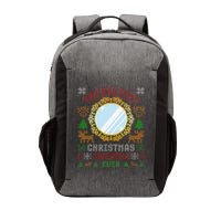 The Ugliest Christmas Sweater Ever With An Image Of A Mirror Vector Backpack