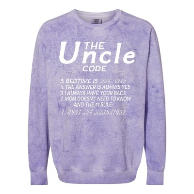 The Uncle Code Colorblast Crewneck Sweatshirt