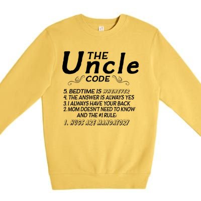 The Uncle Code Premium Crewneck Sweatshirt