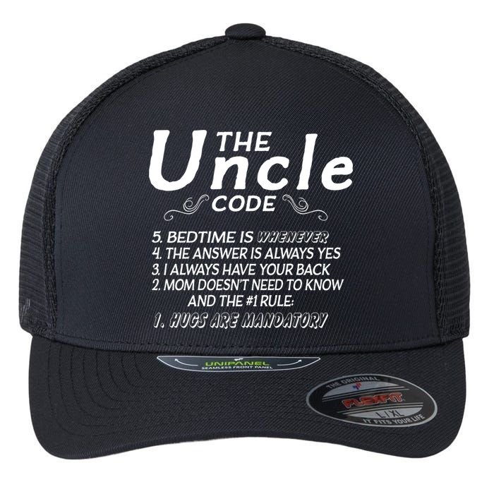 The Uncle Code Flexfit Unipanel Trucker Cap