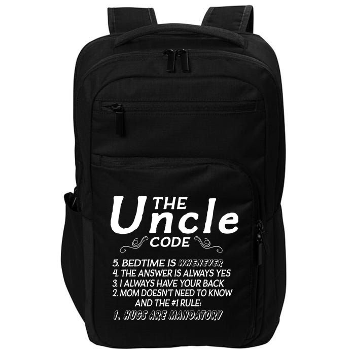 The Uncle Code Impact Tech Backpack