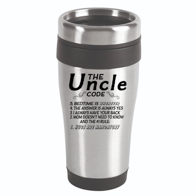 The Uncle Code 16oz Travel Tumbler