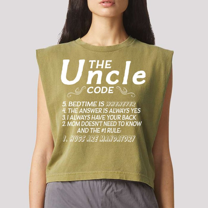 The Uncle Code Garment-Dyed Women's Muscle Tee