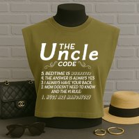 The Uncle Code Garment-Dyed Women's Muscle Tee