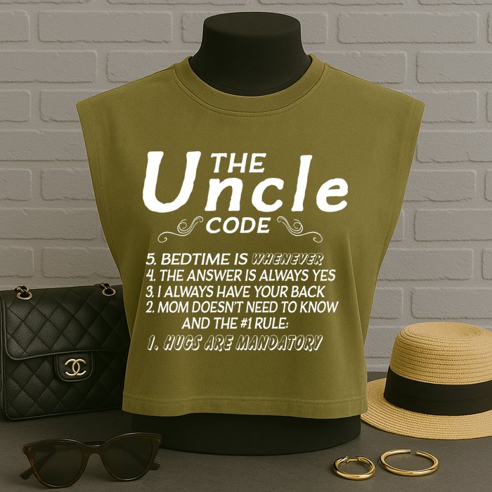 The Uncle Code Garment-Dyed Women's Muscle Tee