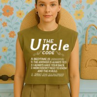 The Uncle Code Garment-Dyed Women's Muscle Tee