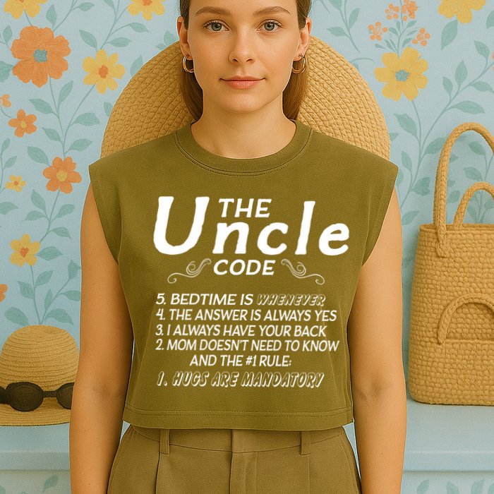 The Uncle Code Garment-Dyed Women's Muscle Tee