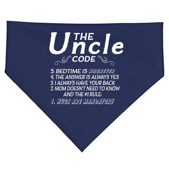 The Uncle Code USA-Made Doggie Bandana