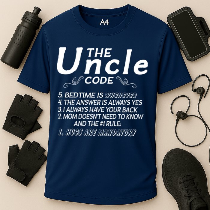 The Uncle Code Cooling Performance Crew T-Shirt