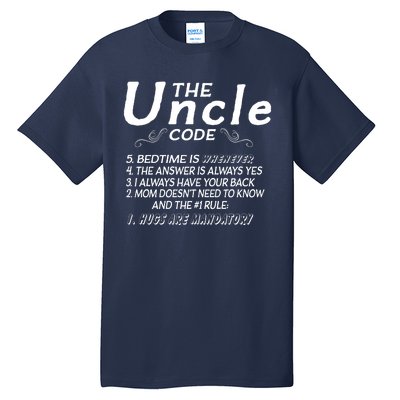 The Uncle Code Tall T-Shirt