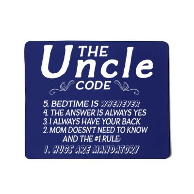 The Uncle Code Mousepad