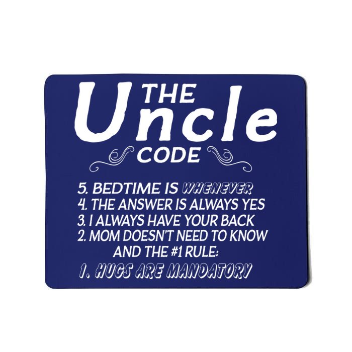 The Uncle Code Mousepad