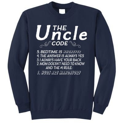 The Uncle Code Tall Sweatshirt