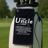 The Uncle Code Golf Towel