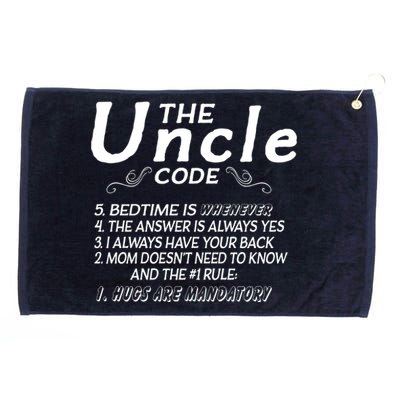 The Uncle Code Grommeted Golf Towel