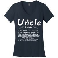 The Uncle Code Women's V-Neck T-Shirt