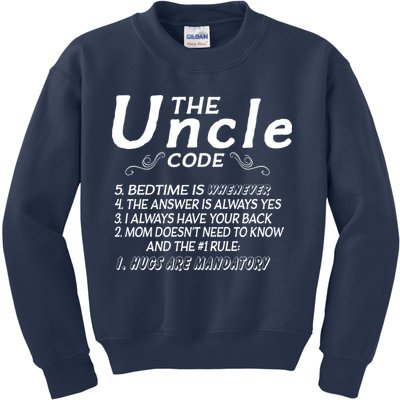 The Uncle Code Kids Sweatshirt