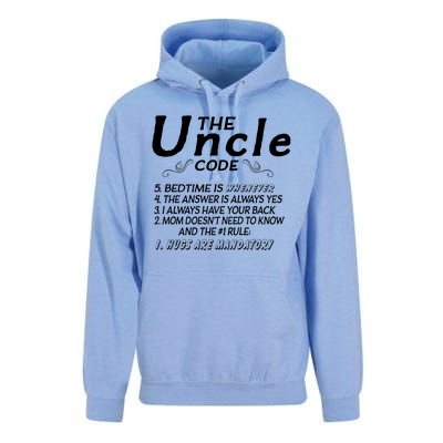 The Uncle Code Unisex Surf Hoodie