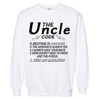 The Uncle Code Garment-Dyed Sweatshirt