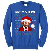 Trump Ugly Christmas DaddyS Home Funny Daddys Home Great Gift Sweatshirt