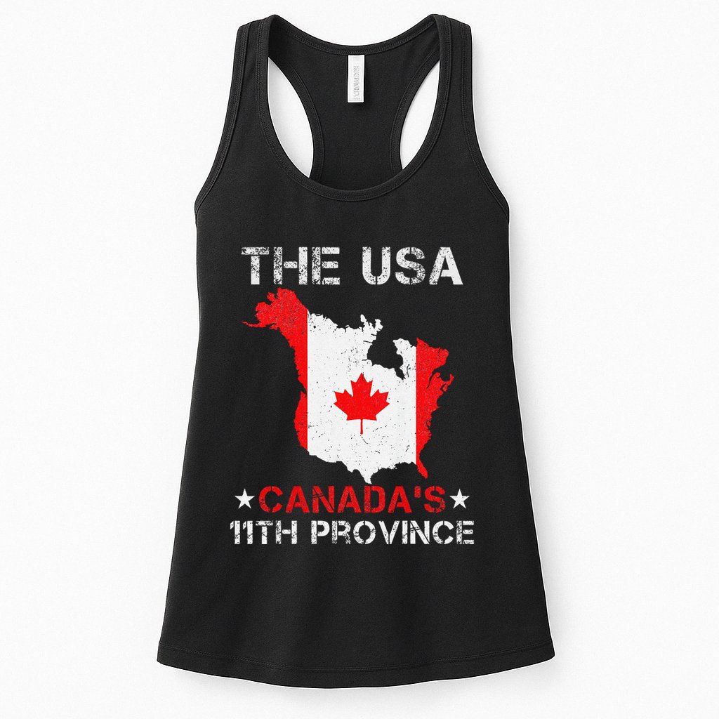 The Usa Canada’S 11th Province Funny Womens Tank Top
