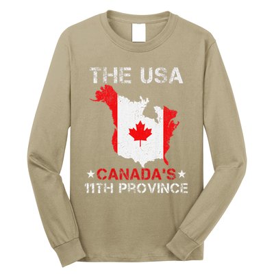 The Usa Canada’S 11th Province Funny Long Sleeve Shirt