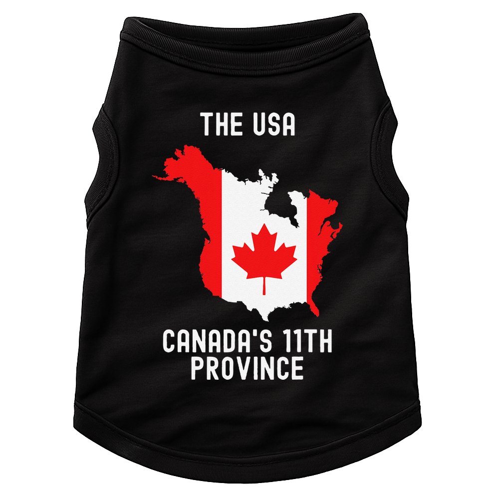 The Usa Canada’S 11th Province Funny .Png Doggie Tank