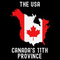 The Usa Canada’S 11th Province Funny .Png Doggie Tank