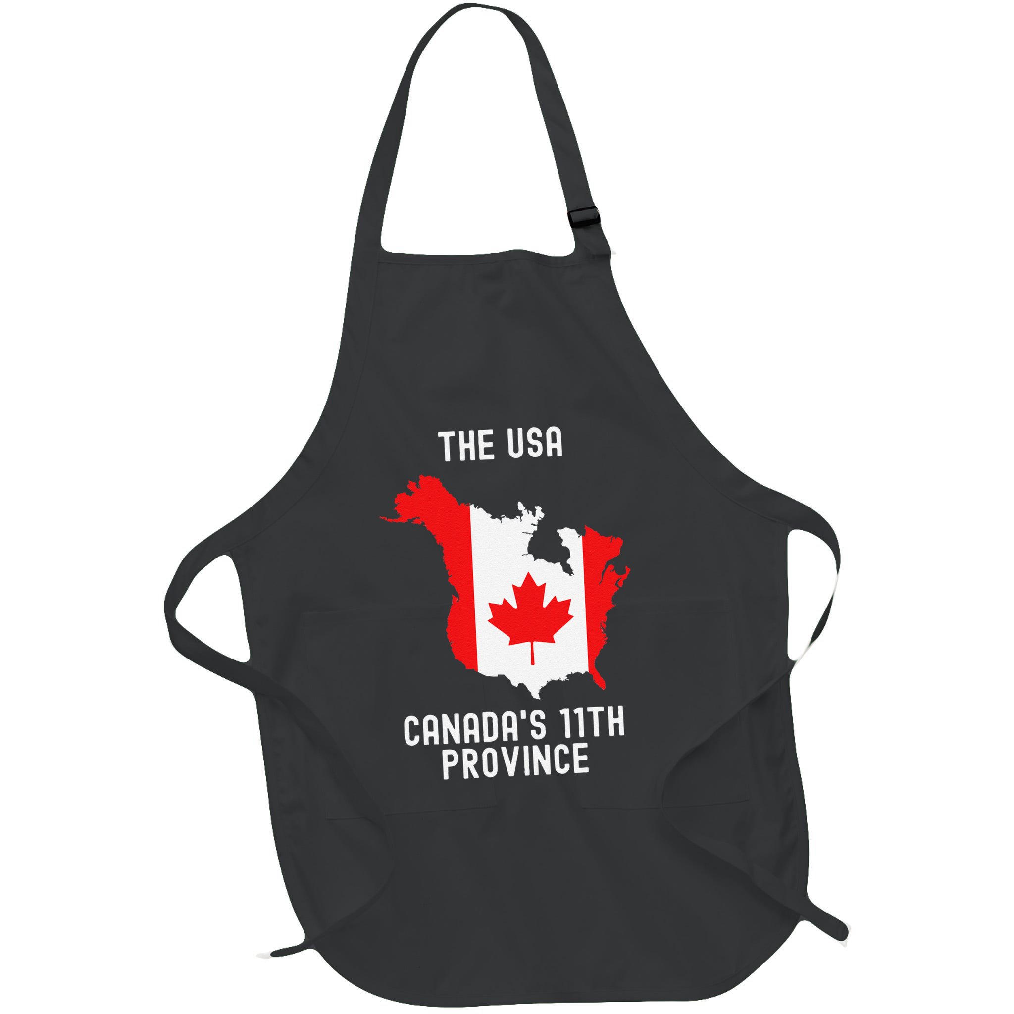 The Usa Canada’S 11th Province Funny .Png Apron