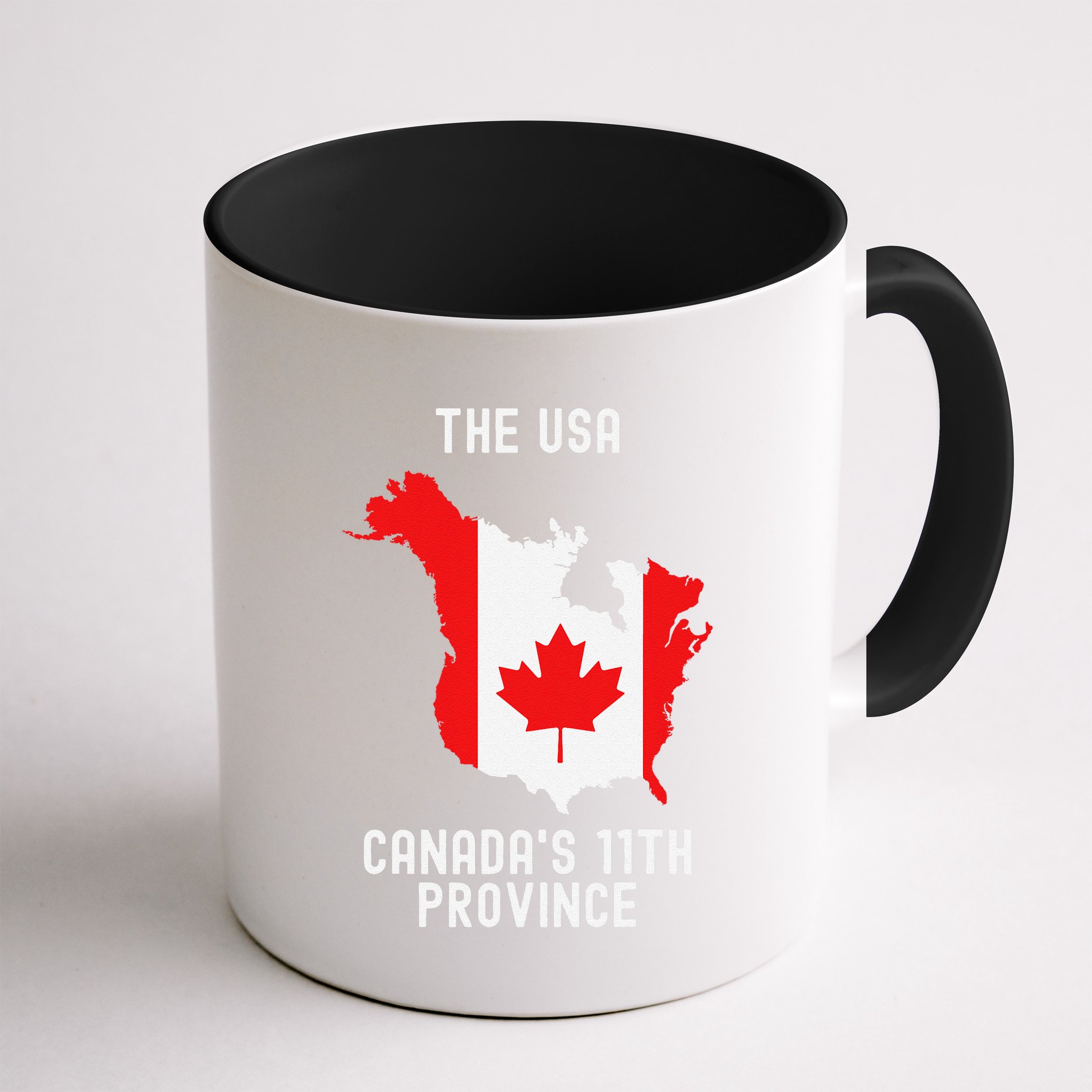 The Usa Canada’S 11th Province Funny .Png Mug