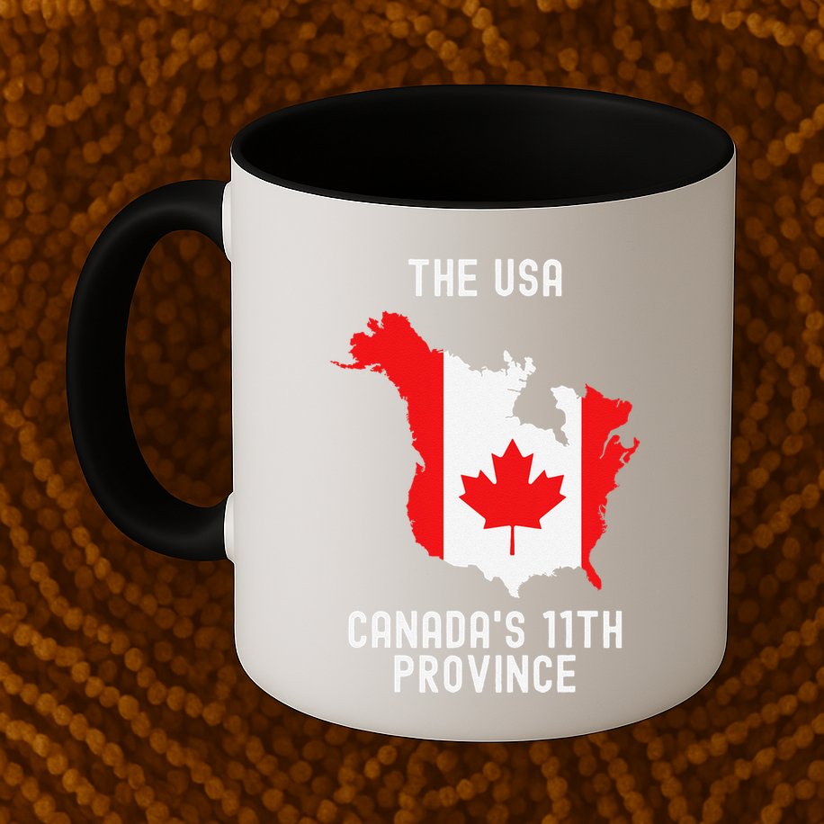 The Usa Canada’S 11th Province Funny .Png Mug