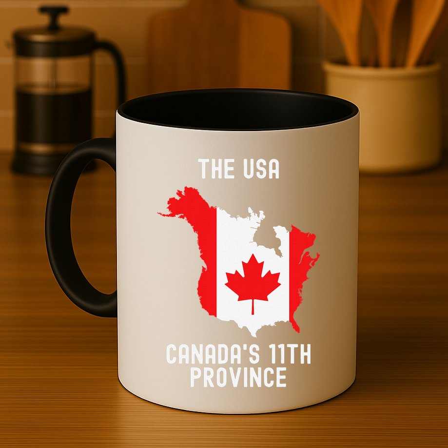 The Usa Canada’S 11th Province Funny .Png Mug