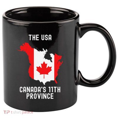 The Usa Canada’S 11th Province Funny .Png 11oz C Handle Ceramic Mug