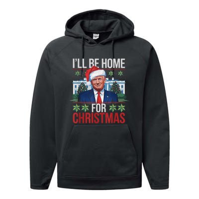 Trump Uglyfor Christmas Funny Trump Ugly Christmas Performance Fleece Hoodie