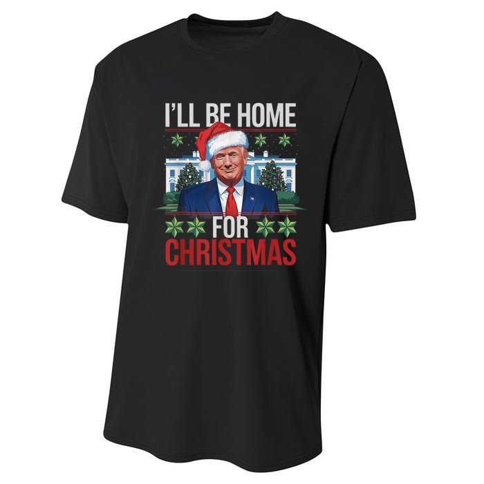 Trump Uglyfor Christmas Funny Trump Ugly Christmas Performance Sprint T-Shirt