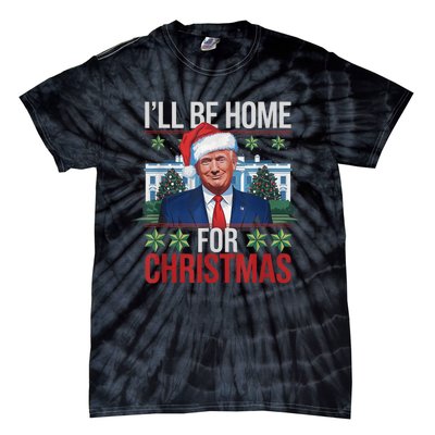 Trump Uglyfor Christmas Funny Trump Ugly Christmas Tie-Dye T-Shirt