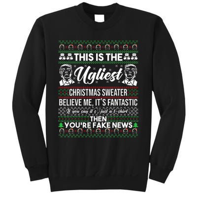 Trump Ugly Christmas Sweater Sweatshirt