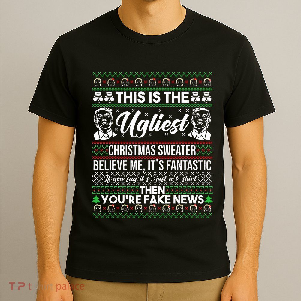 Trump Ugly Christmas Sweater T-Shirt