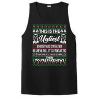 Trump Ugly Christmas Sweater PosiCharge Competitor Tank