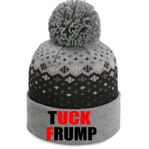 Tuck Frump Anti Trump The Baniff Cuffed Pom Beanie