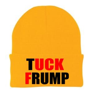 Tuck Frump Anti Trump Knit Cap Winter Beanie