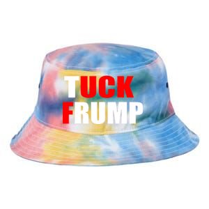 Tuck Frump Anti Trump Tie Dye Newport Bucket Hat