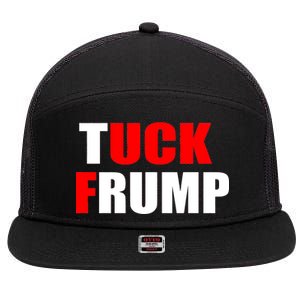 Tuck Frump Anti Trump 7 Panel Mesh Trucker Snapback Hat